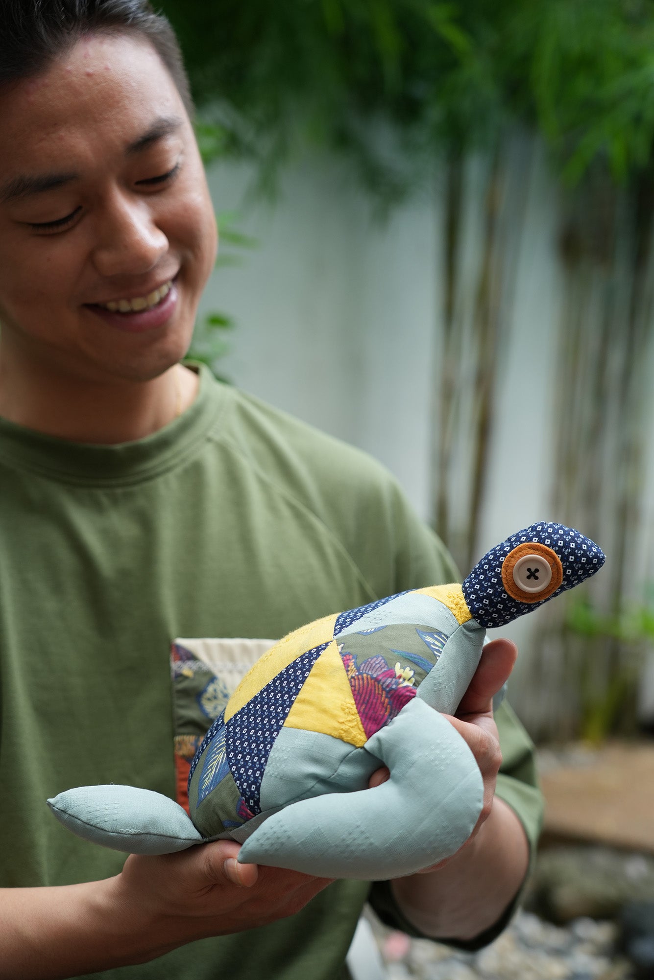 Pawikan Patchwork Stuffed Toy