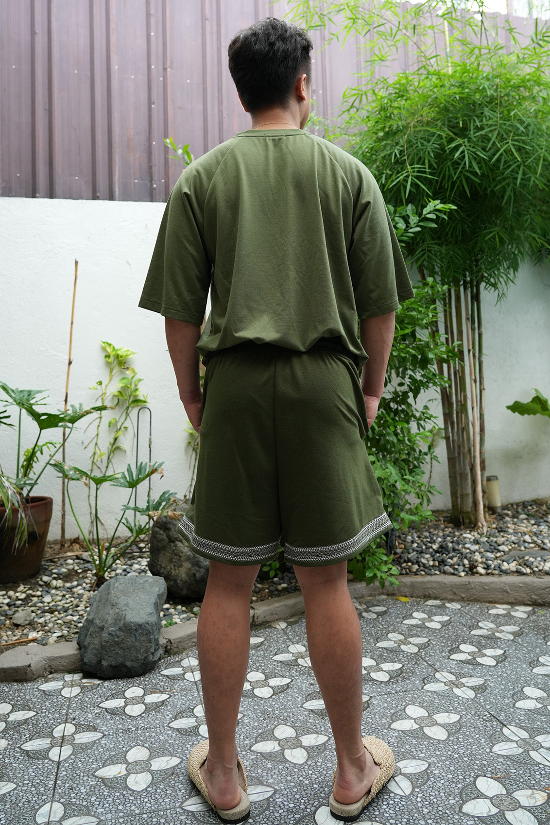 Kislap Embroidered Shorts