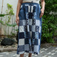 Panaginip Patchwork Pants in Midnight Blue