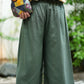 Panaginip Patchwork Pants in Forest Green