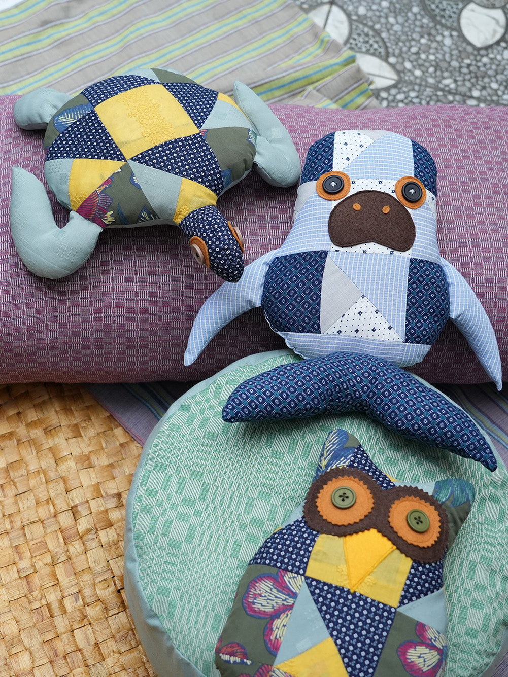 Pawikan Patchwork Stuffed Toy