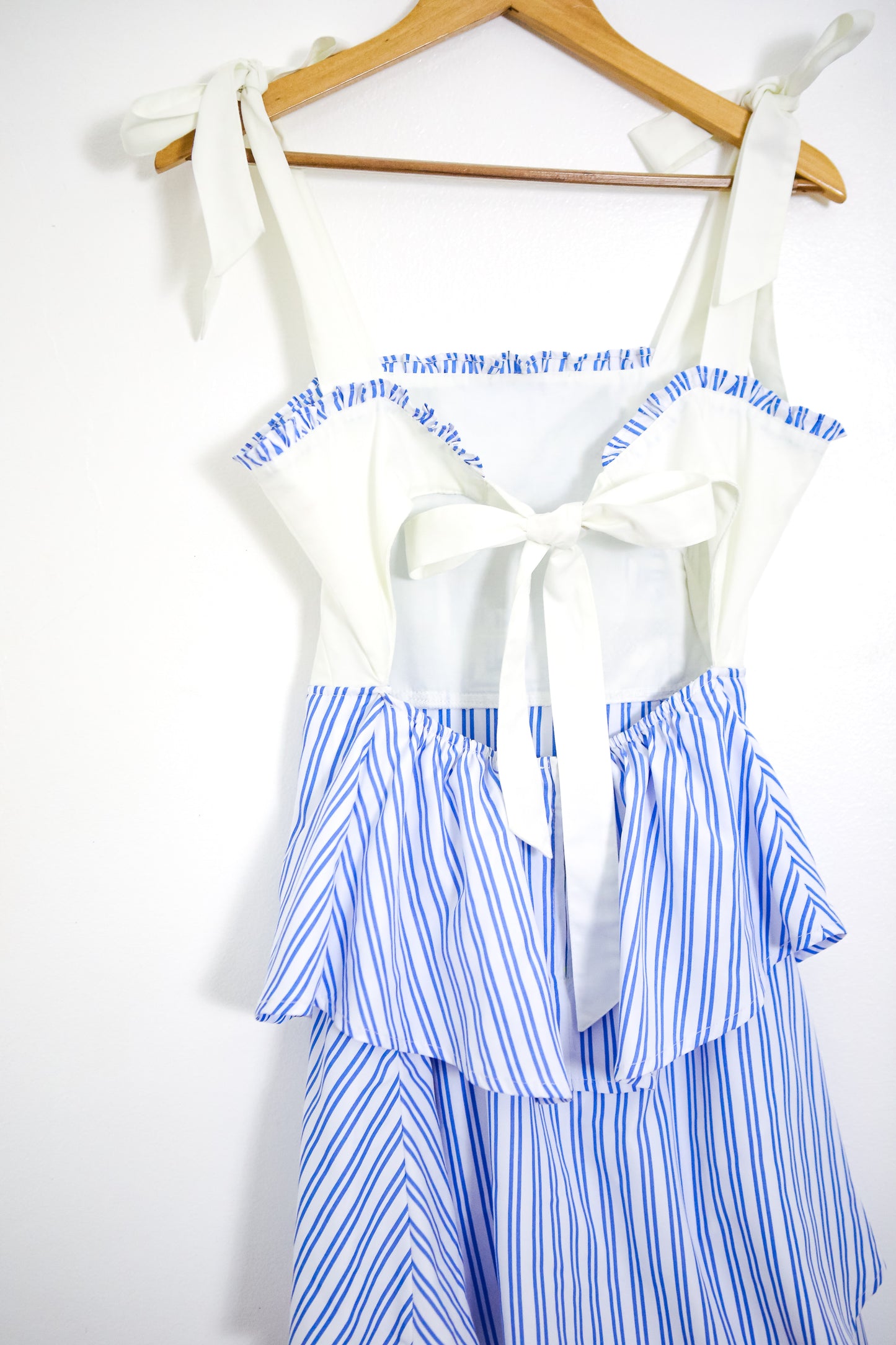 Amihan Ruffled Dress with Bows