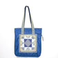 Hiraya Patchwork Tote Bag in Blue