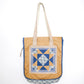 Hiraya Patchwork Tote Bag in Brown